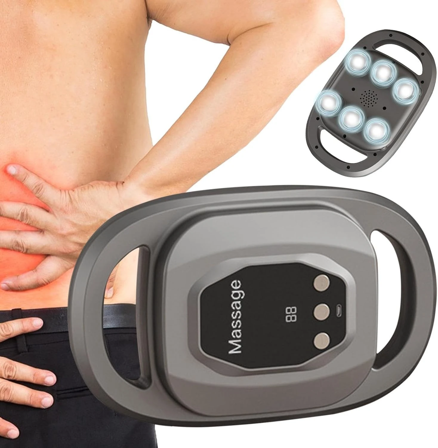 Masseur Musculaire LED Rechargeable