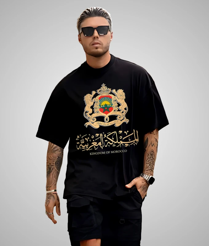 T-shirt Fierté Marocaine – Confort Urbain